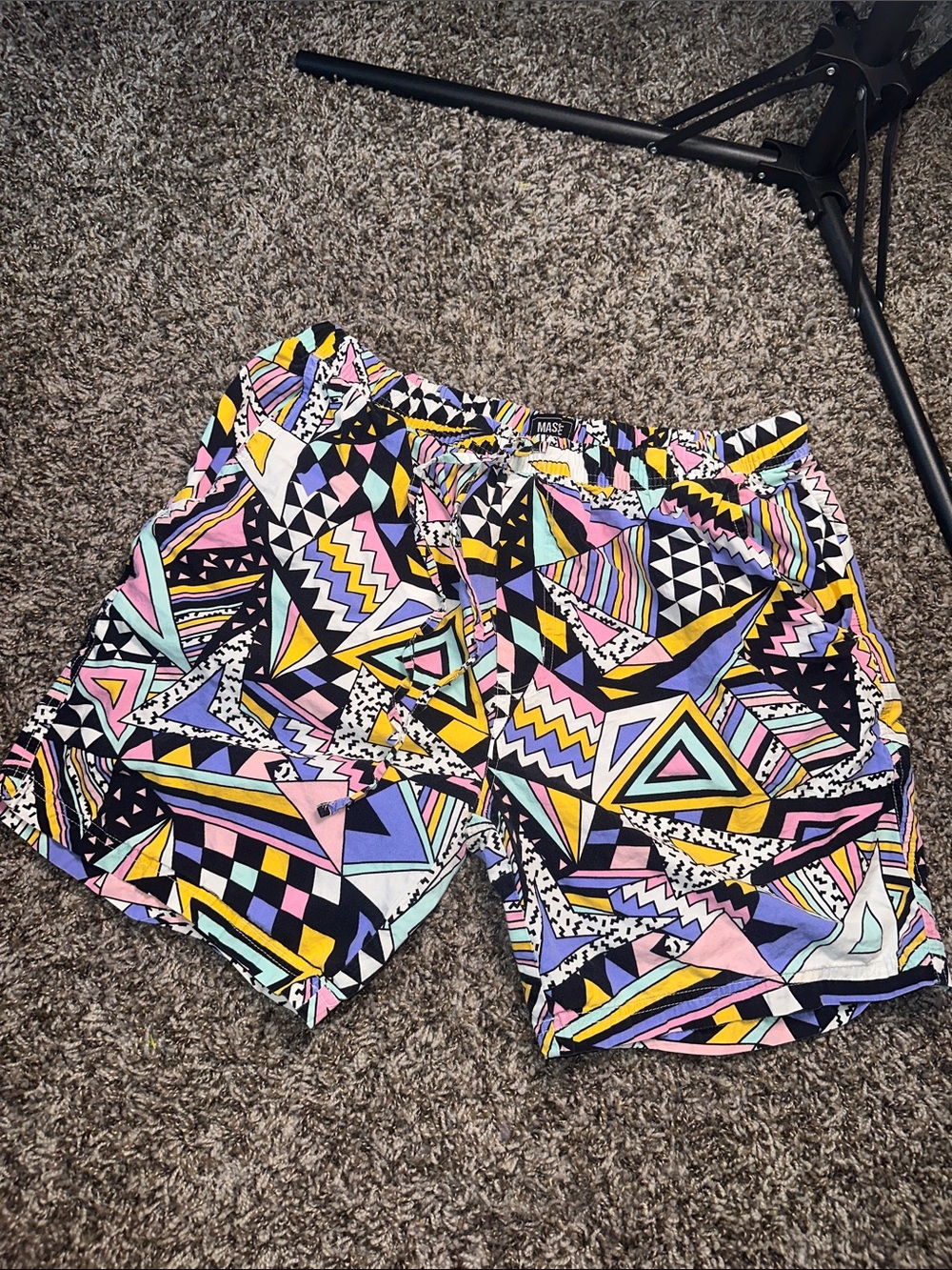 Mossimo Multicolor Geometric Print Women’s Shorts